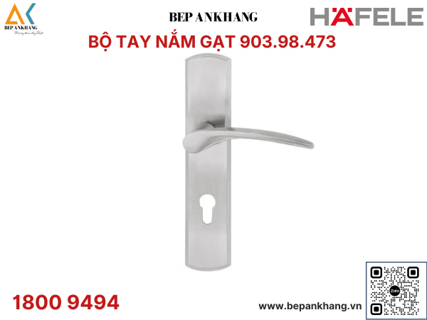Tay nắm gạt đế dài Hafele - 903.98.473